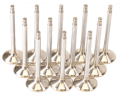 GSC Power Division 6.6mm Stem +1mm Super Alloy Exhaust Valves Nissan VR38DETT