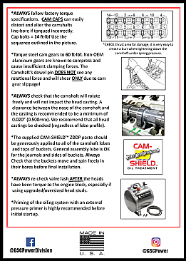 GSC Power-Division Billet 2JZ-GTE S1 Camshafts