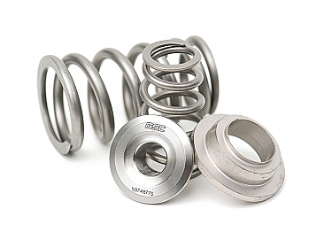 GSC Power-Division Dual Conical Valve Spring Set with Titanium Retainer & Chromoly Seats for the Subaru Turbo EJ Platforms