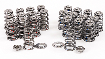 GSC Power-Division Conical Spring set with Titanium Retainer and Chromoly Seat for the Porsche 991/992 Turbo