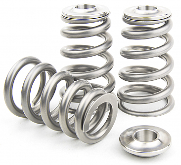 GSC Power-Division Conical Spring Set with Titanium Retainer for 3.5L H.O. Raptor EcoBoost