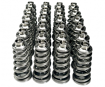 GSC Power-Division Conical Spring set with Titanium Retainer and Chromoly Seat for the Porsche 991/992-GT3 and GT3 Cup
