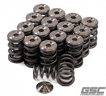 GSC Power-Division Dual Spring Set with Ti Retainer for Honda B-Series VTEC Platform