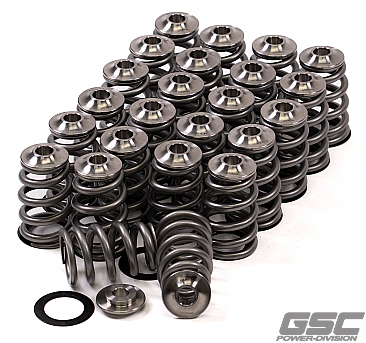 GSC Power-Division TURBO VQ35DE/HR Beehive Spring set with Ti Retainer
