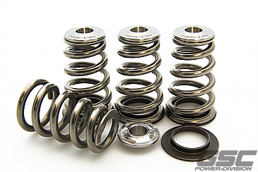 GSC Power-Division High Pressure Single Conical Valve Spring and Ti Retainer kit 4B11T