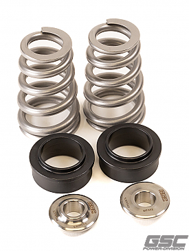 GSC Power-Division Conical Valve Spring with Ti Retainer and Seat for the Toyota G16E-GTS