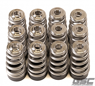 GSC Power-Division Conical Valve Spring with Ti Retainer and Seat for the Toyota G16E-GTS