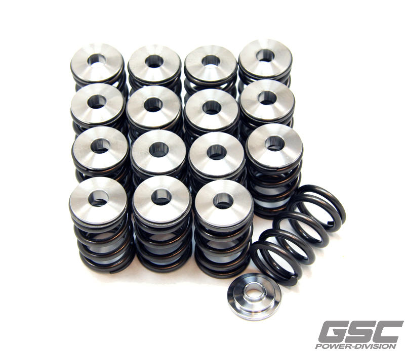 GSC PowerDivision Single Valve Spring and Titanium Retainer Kit for